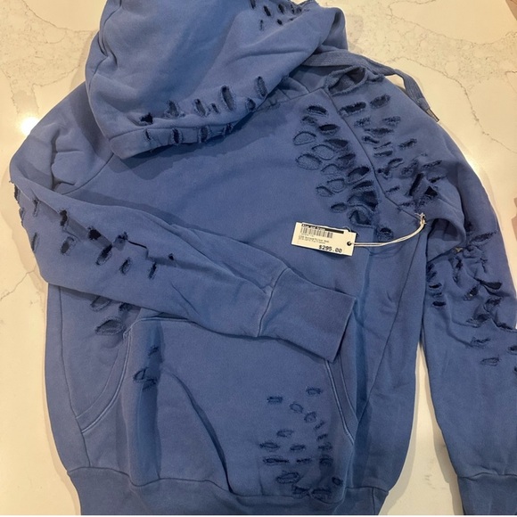 NSF LISSE Distressed Pullover Hoodie - Picture 1 of 6